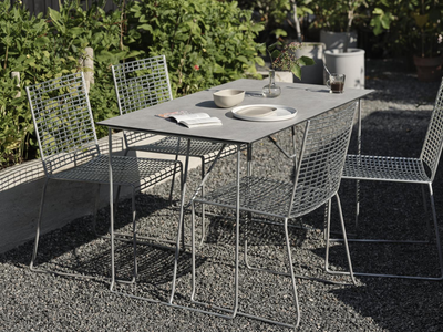 Brafab Laminat Bordsskiva 70x125 cm Beige/Terrazzo