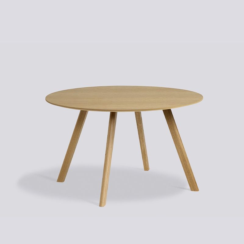 HAY CPH25 matbord, Oak veneer/Lacquered oak