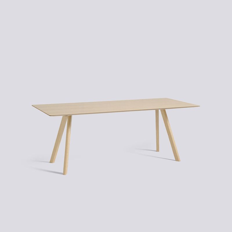 HAY CPH30 matbord, Lacquered oak veneer/Lacquered oak