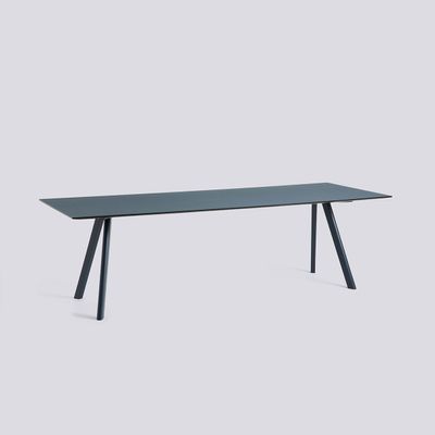 HAY CPH30 matbord, Smokey blue linoleum/Deep blue oak
