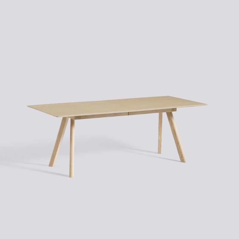 HAY CPH30 utdragbart matbord, Lacquered oak veneer/Lacquered oak