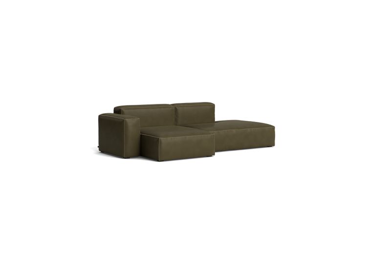 HAY Mags Soft Low Armrest soffa 2,5-sits kombination 3 vänster, Sense Forest