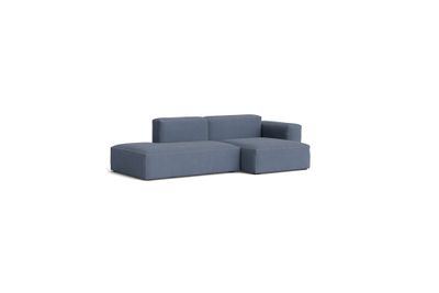 HAY Mags Soft Low Armrest soffa 2,5-sits kombination 3 höger, Linara 198
