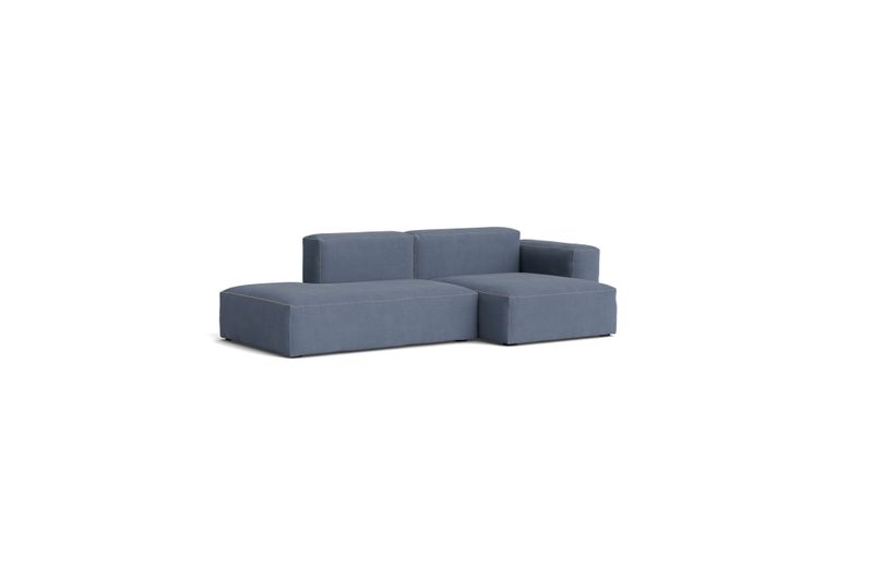 HAY Mags Soft Low Armrest soffa 2,5-sits kombination 3 höger, Linara 198