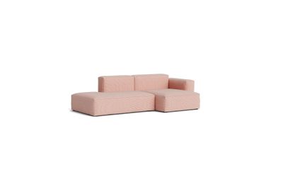 HAY Mags Soft Low Armrest soffa 2,5-sits kombination 3 höger, Tartaglia Red white 861