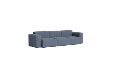HAY Mags Soft Low Armrest soffa 3-sits kombination 1, Linara 198