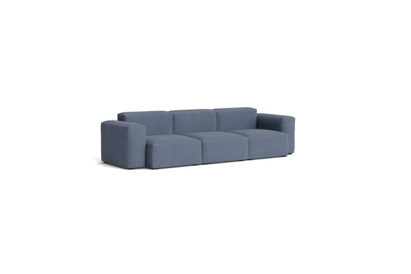 HAY Mags Soft Low Armrest soffa 3-sits kombination 1, Linara 198