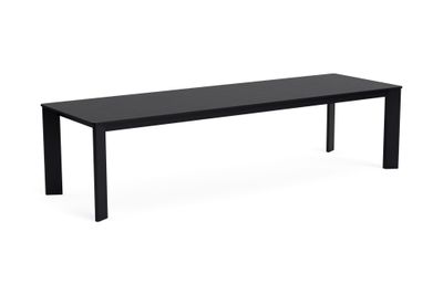 HAY Chisel 30 matbord Black, 300x95 cm