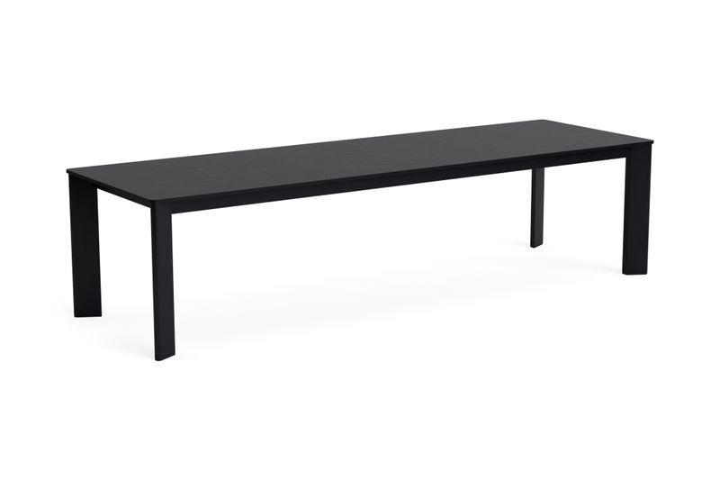 HAY Chisel 30 matbord Black, 300x95 cm