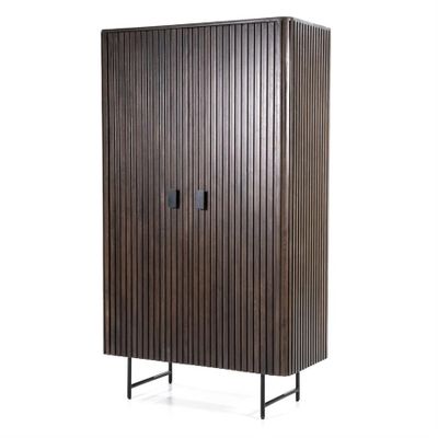 Eleonora Skåp Remi 2drs - Brun Brun