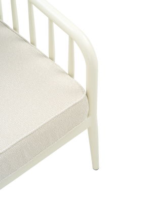 Brafab Coleville 3-sits soffa Pearl white / Dot beige