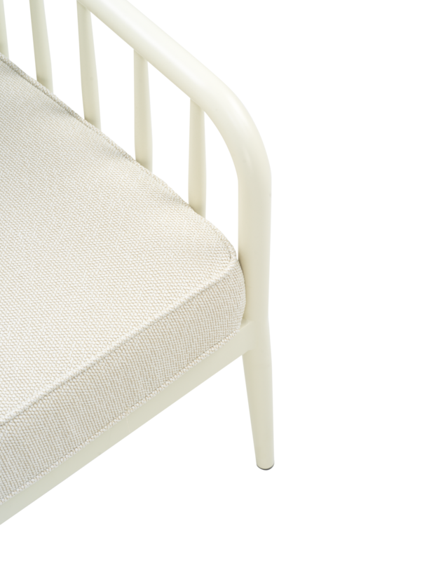 Brafab Coleville 3-sits soffa Pearl white / Dot beige
