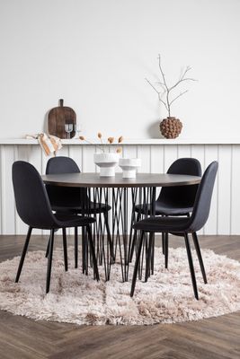 Venture Home Stone Rund Matgrupp