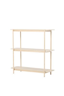 Vind Collection Heim Avlastningsbord i Vit-Putsat Trä