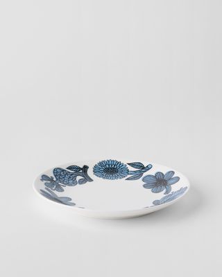 Gustavsbergs Porslinsfabrik Blå Aster tallrik 18 cm utan bräm