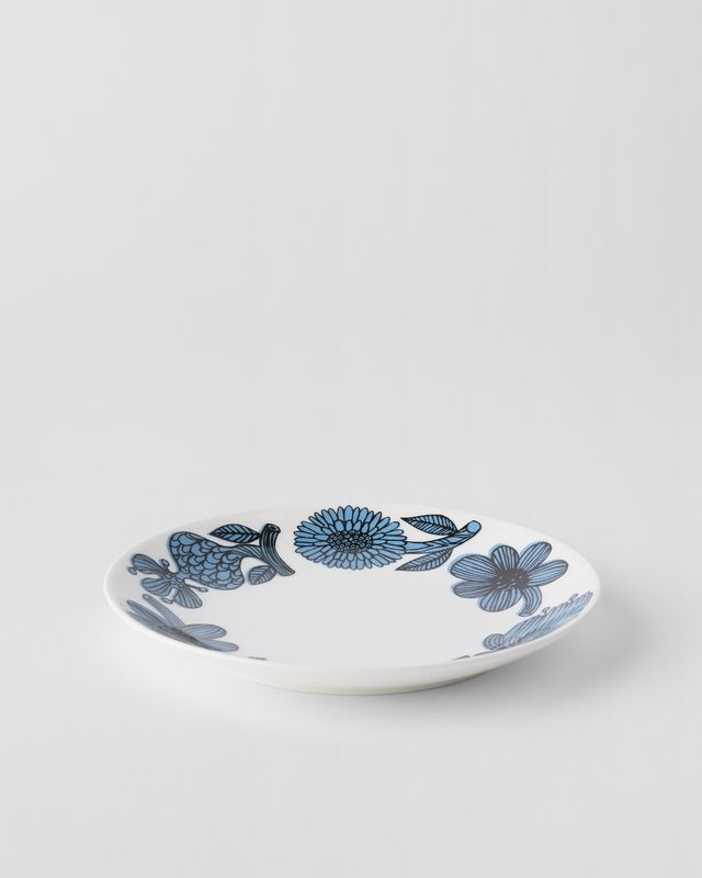 Gustavsbergs Porslinsfabrik Blå Aster tallrik 18 cm utan bräm