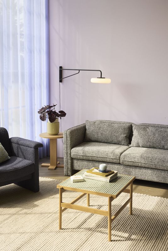 Hübsch Soba soffa mörkgrå 178x84xH73 cm