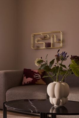 AYTM Curva Hylla Guld 32.9x70.5 cm