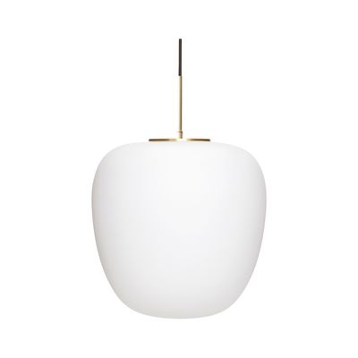 Hübsch Muse Taklampa Ø40 Vit Mässing