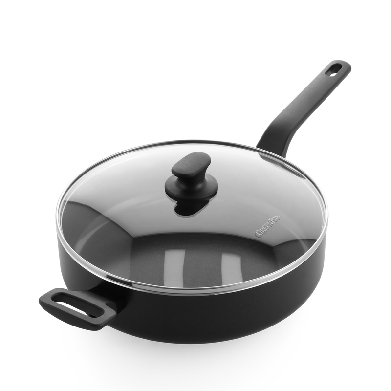 GreenPan Essence, Sauteuse med lock, 28 cm