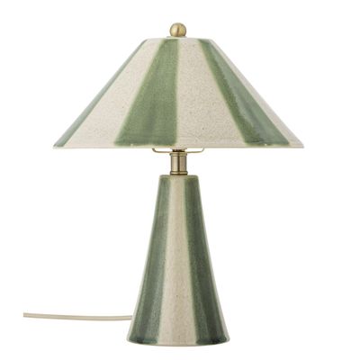 Bloomingville Olive Bordslampa, Multi, Stengods, Ø29xH35 cm