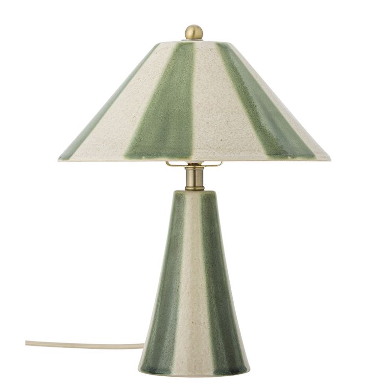Bloomingville Olive Bordslampa, Multi, Stengods, Ø29xH35 cm