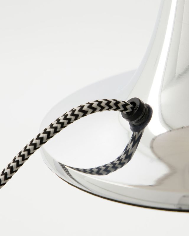 House Doctor Tulip Bordslampa Silver finish