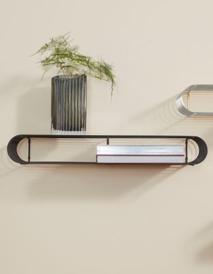 AYTM Curva Hylla Svart 80.4x12 cm