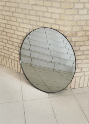 AYTM Circum Spegel Klar, Svart Ø90 cm