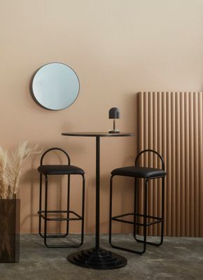 AYTM Circum Spegel Klar, Svart Ø50 cm
