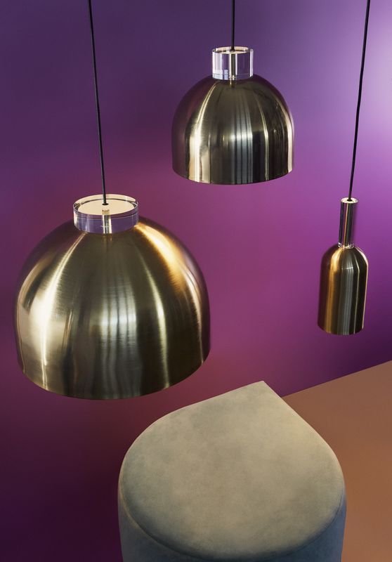 AYTM Luceo Lampa Guld, Klar Ø45 cm
