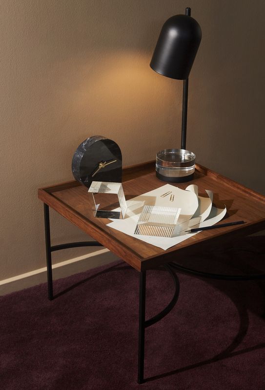 AYTM Luceo Bordslampa Svart, Klar Ø12 cm