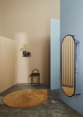 AYTM Angui Spegel Anthracite 50x145 cm