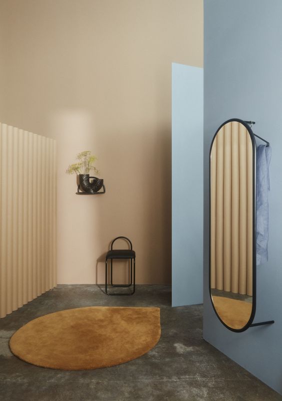 AYTM Angui Spegel Anthracite 50x145 cm