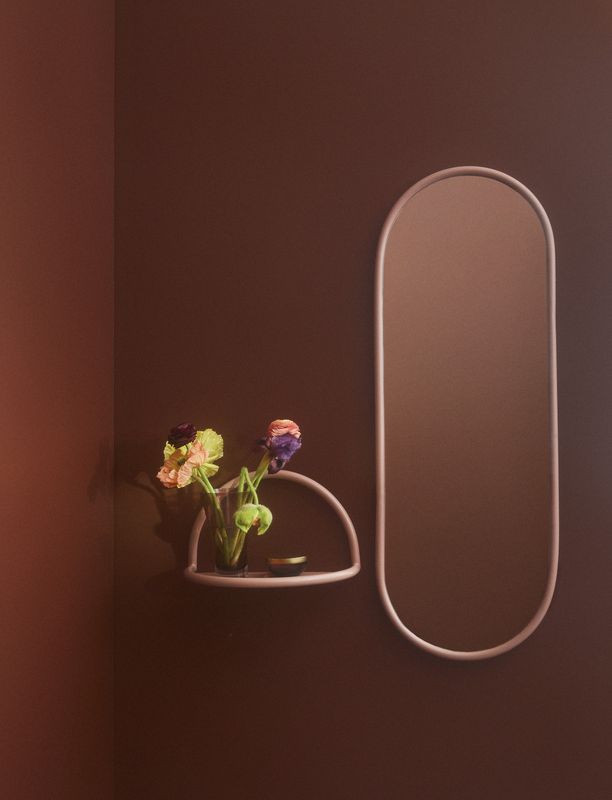 AYTM Angui Spegel Rosa 29x78 cm