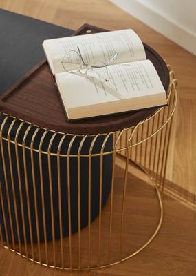 AYTM Curva Bord Guld 34x45 cm