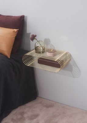 AYTM Curva Hylla Guld 40.4x12 cm