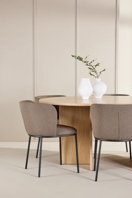 Venture Home Matbord Strada med Edina Stol