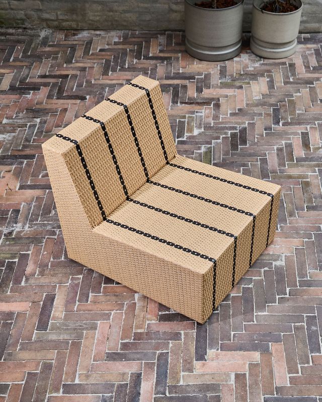 House Doctor Jass Fåtölj Natur/Svart