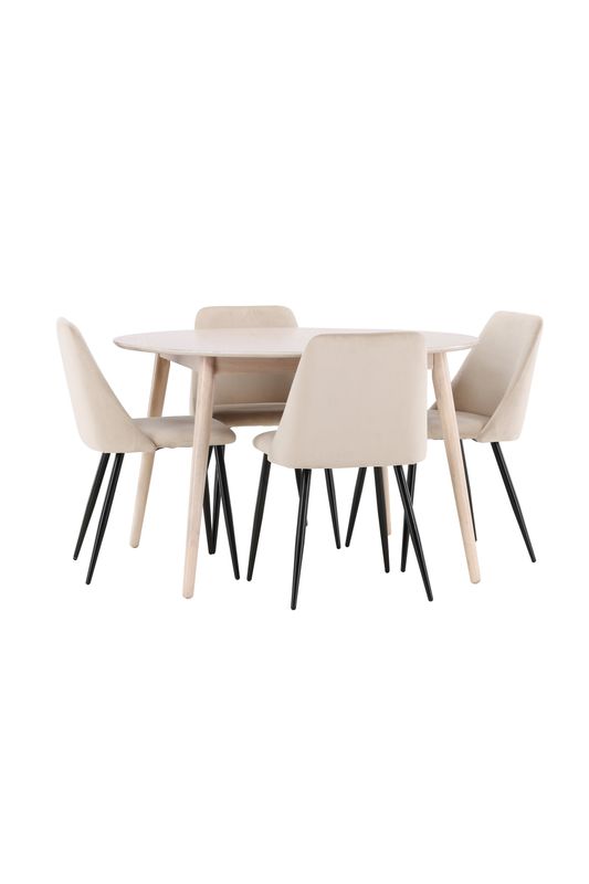 Venture Home Matbord Flora med Night Stol