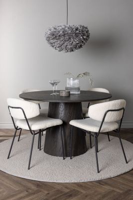 Venture Home Matgrupp Lanzo med stolarna Chico