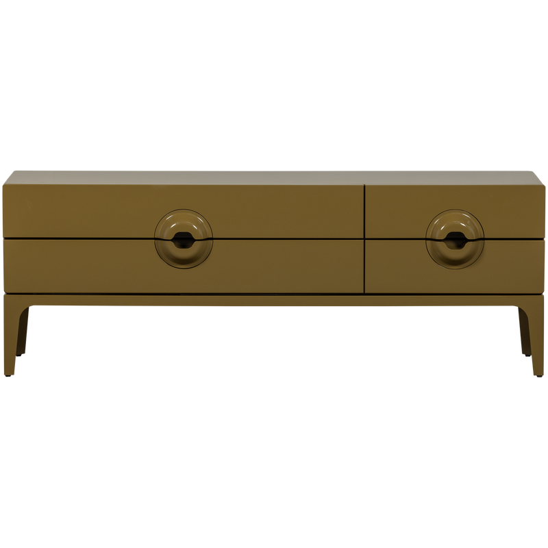 WOOOD MERGE TV-bänk i Eucalyptus-trä, honung