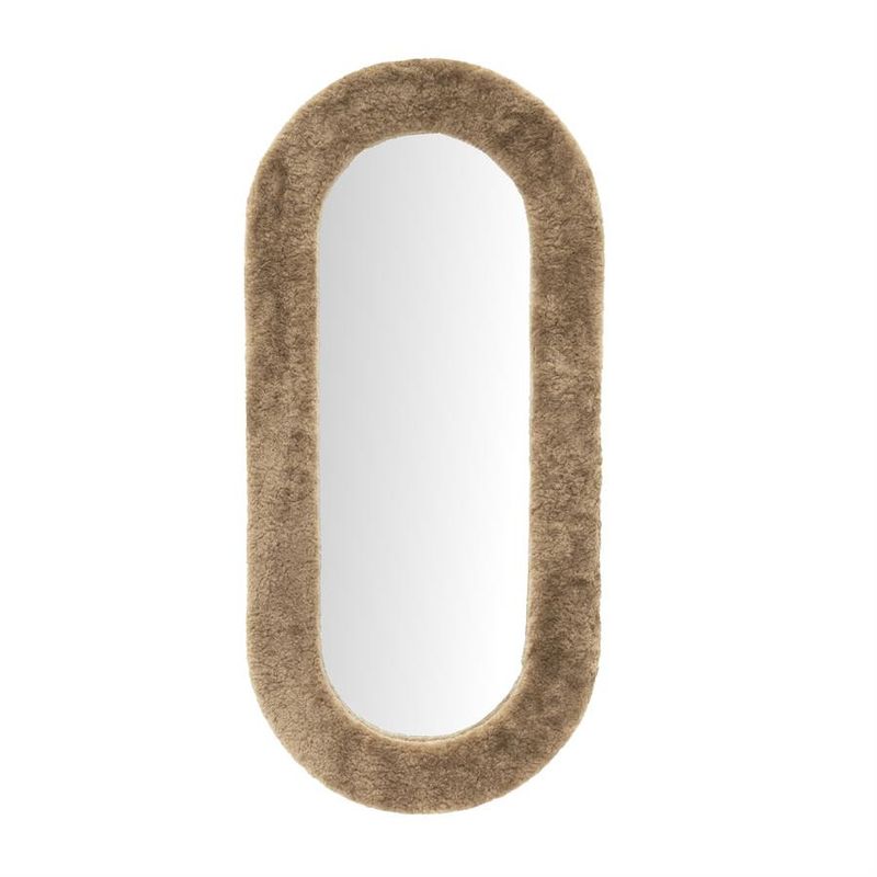 By Boo Kiss Large Spegel - Brun