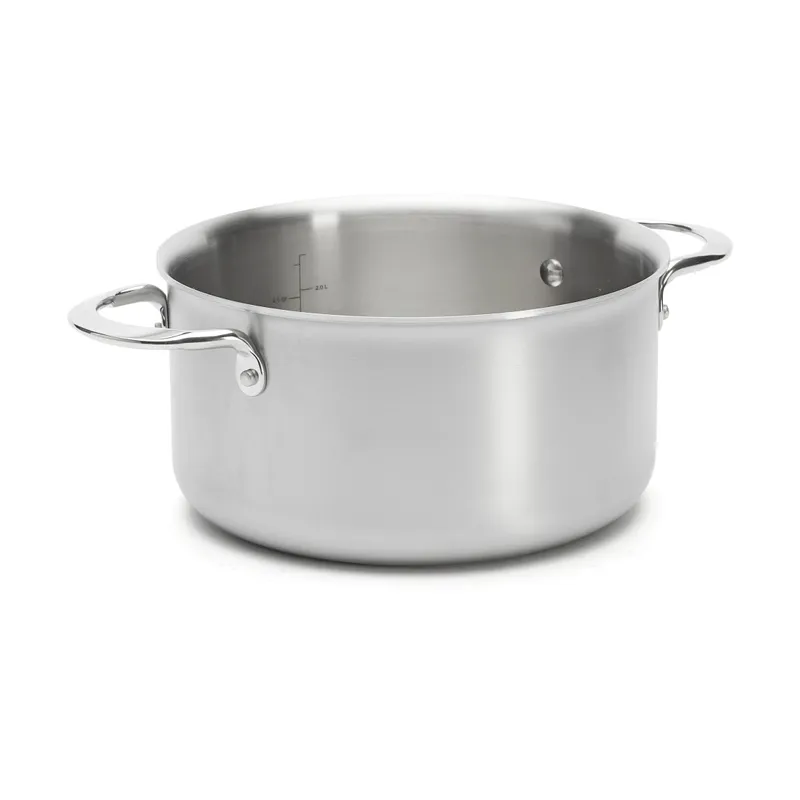 De Buyer Alchimy gryta utan lock rostfritt stål Ø20 cm