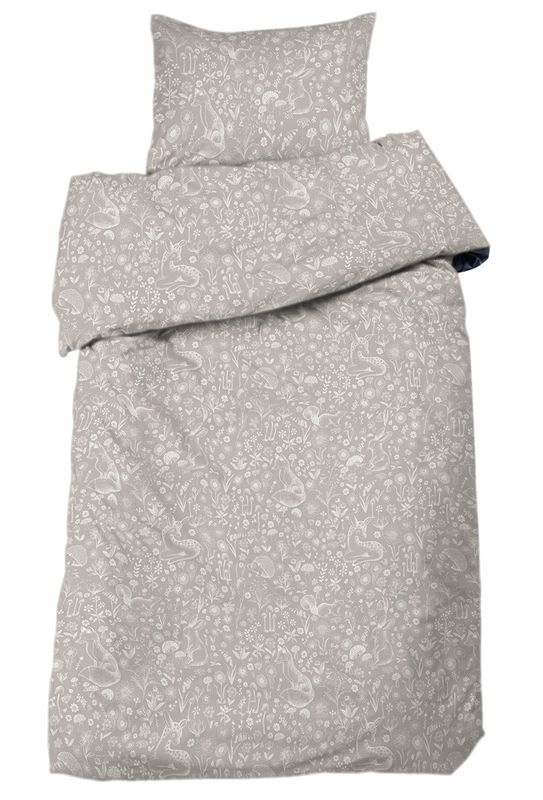 Redlunds Woods Bäddset Spjälsäng Beige 100x130 35x55 cm