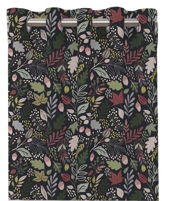 Redlunds Ekbacken Gardinlängd Plum 140x240 cm