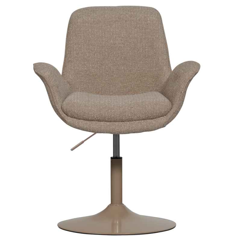 WOOOD Marten Höjdjusterbar Matstol Sand