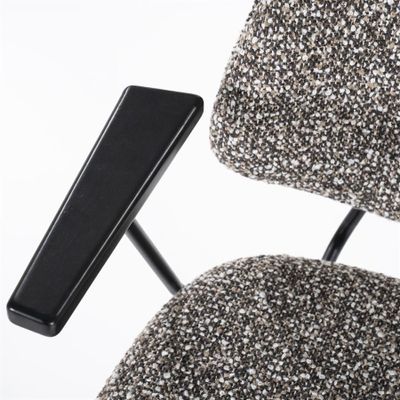 Eleonora Stol Jon med Armstöd - Taupe Maywood Mullvad