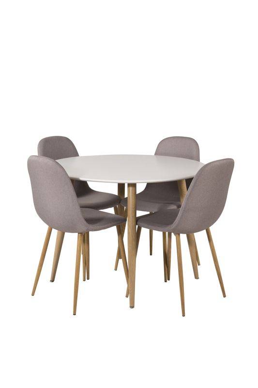 Venture Home Matgrupp Plaza med stolarna Polar