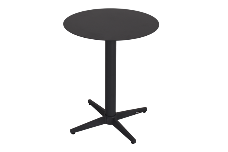 Brafab Mill sidobord Small High Antracit